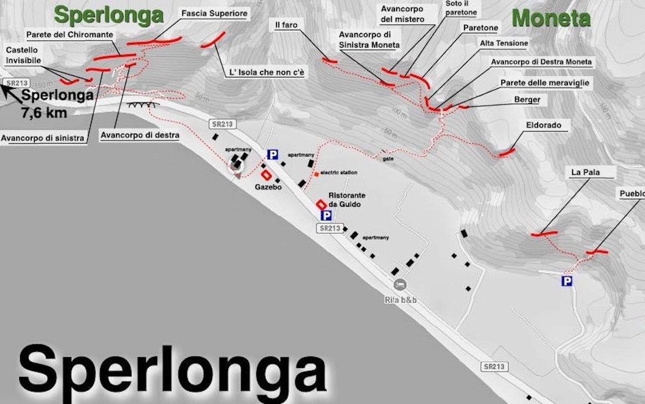 Ferienwohnung Flat Low Cost Sperlonga Exterior foto